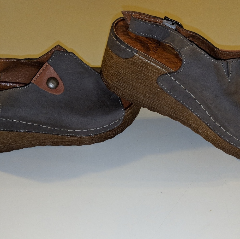 Italia Sling Back Open-Toed  Wedge Shoes